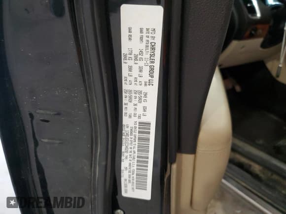 ✅ 2014 Dodge Durango Citadel • VIN: 1C4RDJEG1EC345292 • Lot: 80712465. Listed on Copart with 124,016 mi. Free auction sales archive from the USA and detailed vehicle history report at DreamBid. Image 14.