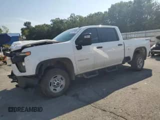 2020 Chevrolet Silverado 2500HD Work Truck z VIN 1GC1YLE76LF331137, wystawiony jako Copart lot #80675365 z przebiegiem 156 126 mil mil oraz Szkoda całkowita • Salvage title. Historia ofert i sprzedaży dostępna na DreamBid. Obrazek 1.