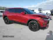 2023 Chevrolet Blazer LT with VIN 3GNKBCR45PS156846, listed as a Copart auction lot 52695774 with 28,823 mi miles and Salvage title. Bid and sale history available at DreamBid. Image 4.