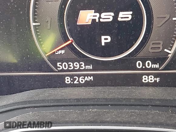 ✅ 2019 Audi RS 5 • VIN: WUAPWAF50KA906395 • Lot: 42724150. Listed on IAAI with 50,393 mi. Free auction sales archive from the USA and detailed vehicle history report at DreamBid. Image 15.