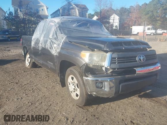✅ 2014 Toyota Tundra SR5 • VIN: 5TFRM5F12EX069974 • Lot: 41752200. Listed on IAAI with 15 mi. Free auction sales archive from the USA and detailed vehicle history report at DreamBid. Image 1.