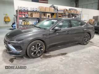 2025 Hyundai Sonata SEL with VIN KMHL64JA0SA490927, listed as a Copart auction lot 90875485 with 14,167 mi miles and Clean title. Bid and sale history available at DreamBid. Image 1.