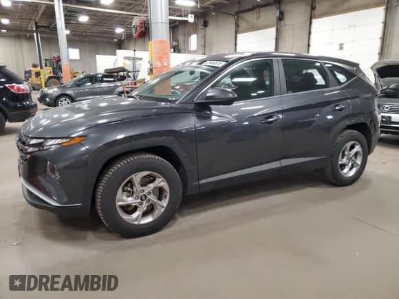 ✅ 2022 Hyundai Tucson SE • VIN: 5NMJACAE1NH079800 • Lot: 87449515. Listed on Copart with 62,447 mi. Free auction sales archive from the USA and detailed vehicle history report at DreamBid. Image 1.