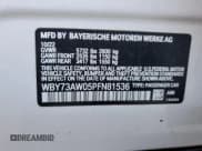 ✅ 2023 BMW i4 eDrive40 • VIN: WBY73AW05PFN81536 • Lot: 90058295. Listed on Copart with 48,275 mi. Free auction sales archive from the USA and detailed vehicle history report at DreamBid. Image 12.