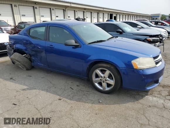 ✅ 2013 Dodge Avenger SE • VIN: 1C3CDZAB6DN675838 • Лот: 64689624. Опубликован ранее на Copart с пробегом 153 836 миль. Бесплатный доступ к архиву аукционных продаж из США и подробный отчёт об истории автомобиля на DreamBid. Изображение 4.