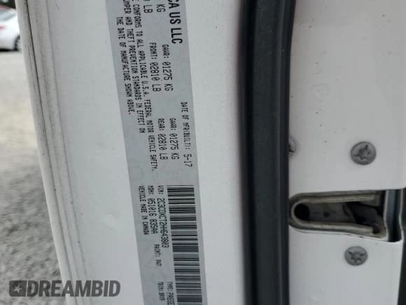 ✅ 2017 Dodge Charger R/T • VIN: 2C3CDXCT2HH643803 • Lot: 86275645. Listed on Copart with 276,475 mi. Free auction sales archive from the USA and detailed vehicle history report at DreamBid. Image 12.