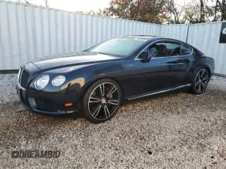 ✅ 2013 Bentley Continental GT • VIN: SCBFT7ZAXDC081537 • Lot: 77930564. Listed on Copart with 31,107 mi. Free auction sales archive from the USA and detailed vehicle history report at DreamBid. Image 1.