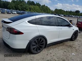 ✅ 2020 Tesla Model X Long Range • VIN: 5YJXCBE2XLF286392 • Lot: 69110685. Listed on Copart with 58,951 mi. Free auction sales archive from the USA and detailed vehicle history report at DreamBid. Image 3.