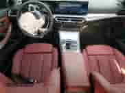 2024 BMW 3 Series M340i with VIN 3MW49FS09R8E32108, listed as a Copart auction lot 45897695 with 21,076 mi miles and Salvage title. Bid and sale history available at DreamBid. Image 8.