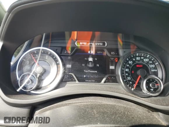 ✅ 2020 Ram 2500 Big Horn • VIN: 3C6UR5JL5LG117612 • Lot: 81990655. Listed on Copart with 54,479 mi. Free auction sales archive from the USA and detailed vehicle history report at DreamBid. Image 9.