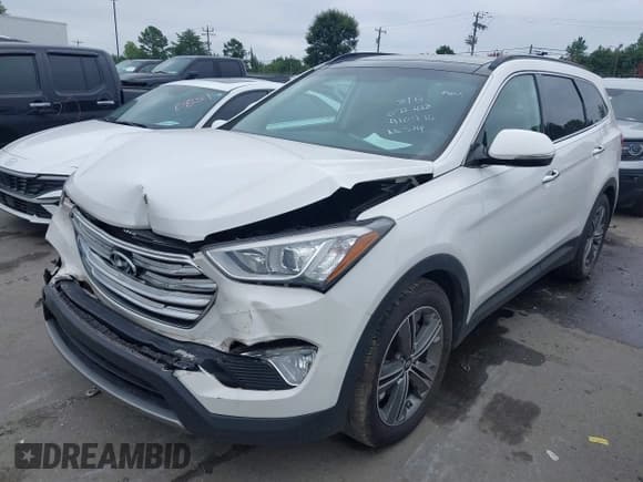 ✅ 2014 Hyundai Santa Fe GLS • VIN: KM8SR4HF8EU072428 • Лот: 43019650. Опубликован ранее на IAAI с пробегом 141 818 миль. Бесплатный доступ к архиву аукционных продаж из США и подробный отчёт об истории автомобиля на DreamBid. Изображение 2.