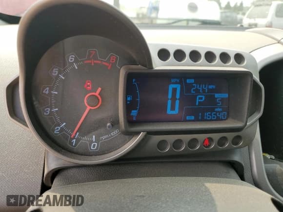 ✅ 2012 Chevrolet Sonic LTZ • VIN: 1G1JE6SH7C4111176 • Lot: 59002575. Listed on Copart with 116,640 mi. Free auction sales archive from the USA and detailed vehicle history report at DreamBid. Image 9.