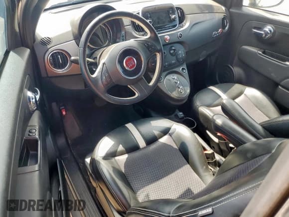 ✅ 2017 FIAT 500e • VIN: 3C3CFFGE2HT575834 • Lot: 59635625. Listed on Copart with 41,405 mi. Free auction sales archive from the USA and detailed vehicle history report at DreamBid. Image 8.
