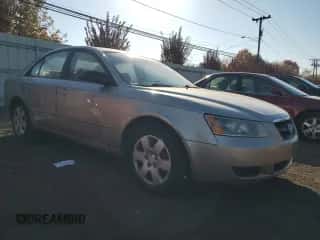 2008 Hyundai Sonata GLS with VIN 5NPET46C68H317947, listed as a Copart auction lot 76996484 with 172,682 mi miles and Salvage title. Bid and sale history available at DreamBid. Image 4.
