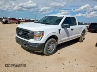 ✅ 2022 Ford F-150 XL • VIN: 1FTFX1E55NKE30845 • Lot: 80282055. Listed on Copart with 97,743 mi. Free auction sales archive from the USA and detailed vehicle history report at DreamBid. Image 1.