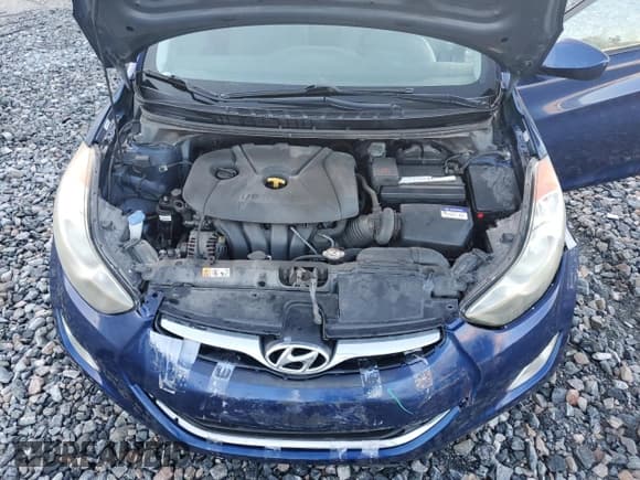 ✅ 2013 Hyundai Elantra Limited • VIN: KMHDH4AE5DU810956 • Lot: 68544055. Listed on Copart with 153,386 mi. Free auction sales archive from the USA and detailed vehicle history report at DreamBid. Image 11.