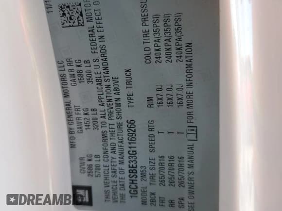 ✅ 2016 Chevrolet Colorado 2WD WT • VIN: 1GCHSBE33G1169266 • Лот: 49864665. Опубликован ранее на Copart с пробегом 249 018 миль. Бесплатный доступ к архиву аукционных продаж из США и подробный отчёт об истории автомобиля на DreamBid. Изображение 12.