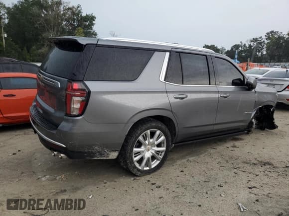 ✅ 2021 Chevrolet Tahoe High Country • VIN: 1GNSKTKL6MR360636 • Lot: 64691805. Listed on Copart with 61,234 mi. Free auction sales archive from the USA and detailed vehicle history report at DreamBid. Image 3.