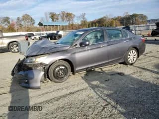 ✅ 2015 Honda Accord EX-L • VIN: 1HGCR2F8XFA177235 • Lot: 92405405. Listed on Copart with 203,675 mi. Free auction sales archive from the USA and detailed vehicle history report at DreamBid. Image 1.