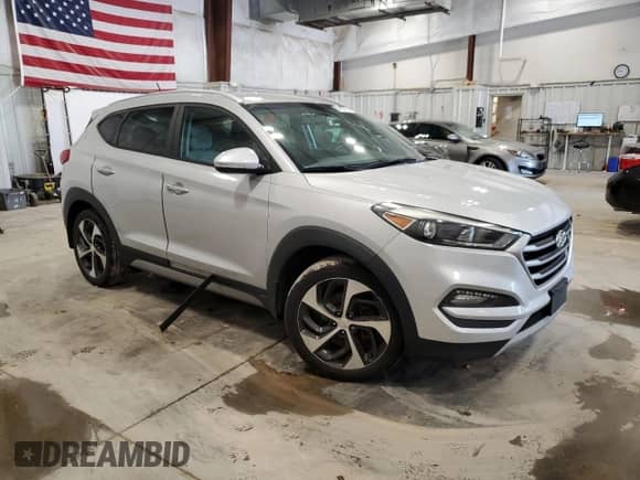 2017 Hyundai Tucson Night Edition with VIN KM8J3CA20HU280032, listed as a Copart auction lot 66489565 with 151,903 mi miles and Clean title. Bid and sale history available at DreamBid. Image 4.