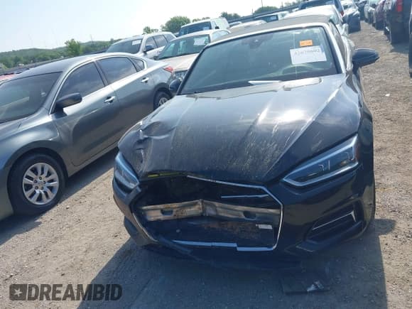 ✅ 2018 Audi A5 Cabriolet Prestige • VIN: WAU2NGF59JN003387 • Lot: 42670602. Listed on IAAI with 103,465 mi. Free auction sales archive from the USA and detailed vehicle history report at DreamBid. Image 12.
