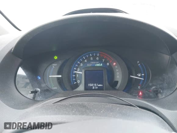 ✅ 2013 Honda Insight EX • VIN: JHMZE2H73DS006700 • Lot: 43779001. Listed on IAAI with 154,151 mi. Free auction sales archive from the USA and detailed vehicle history report at DreamBid. Image 7.