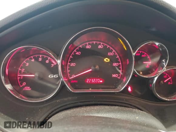 ✅ 2009 Pontiac G6 GT 1SA • VIN: 1G2ZH57N394192250 • Лот: 71768445. Опубликован ранее на Copart с пробегом 223 220 миль. Бесплатный доступ к архиву аукционных продаж из США и подробный отчёт об истории автомобиля на DreamBid. Изображение 9.