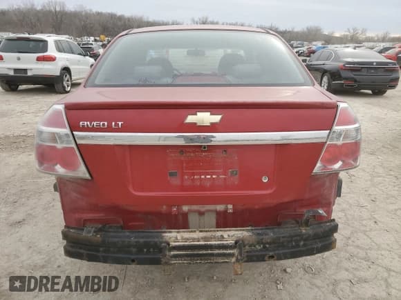 ✅ 2011 Chevrolet Aveo 1LT • VIN: KL1TD5DEXBB194393 • Lot: 44790055. Listed on Copart with 122,515 mi. Free auction sales archive from the USA and detailed vehicle history report at DreamBid. Image 6.