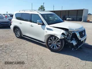 ✅ 2019 Nissan Armada SL • VIN: JN8AY2ND1K9091772 • Лот: 42059876. Опубликован ранее на IAAI с пробегом 96 702 миль. Бесплатный доступ к архиву аукционных продаж из США и подробный отчёт об истории автомобиля на DreamBid. Изображение 1.
