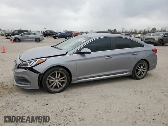 ✅ 2017 Hyundai Sonata Sport • VIN: 5NPE34AB9HH535914 • Лот: 41903063. Опубликован ранее на Copart с пробегом 48 251 миль. Бесплатный доступ к архиву аукционных продаж из США и подробный отчёт об истории автомобиля на DreamBid. Изображение 1.