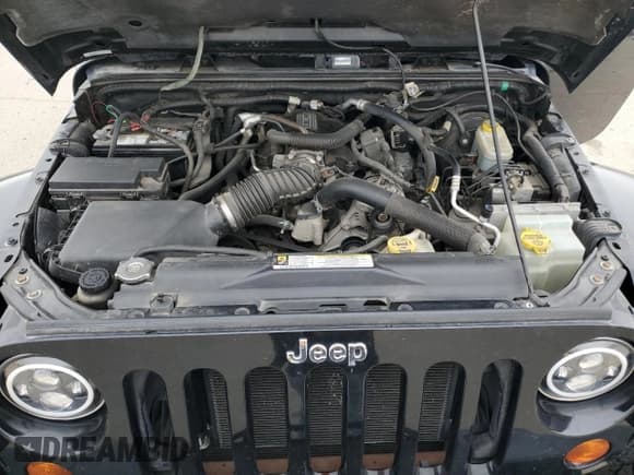 ✅ 2008 Jeep Wrangler Sahara • VIN: 1J4FA54148L591820 • Лот: 51252525. Опубликован ранее на Copart с пробегом 84 733 миль. Бесплатный доступ к архиву аукционных продаж из США и подробный отчёт об истории автомобиля на DreamBid. Изображение 11.