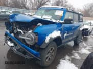 ✅ 2023 Ford Bronco • VIN: 1FMEE5DP4PLA83710 • Lot: 41624480. Listed on IAAI with 40,934 mi. Free auction sales archive from the USA and detailed vehicle history report at DreamBid. Image 2.