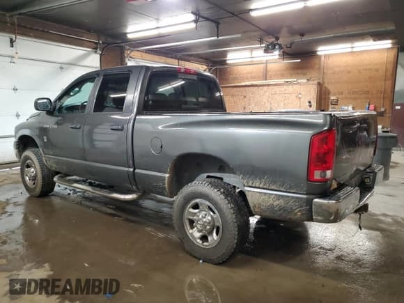 ✅ 2004 Dodge 2500 SLT • VIN: 3D7KU28D14G177678 • Lot: 89506605. Wystawiony na Copart z przebiegiem 174 608 mil. Bezpłatny archiwum sprzedaży aukcyjnych z USA i szczegółowy raport historii pojazdu na DreamBid. Zdjęcie 2.