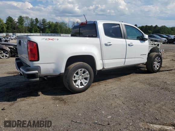 ✅ 2021 Chevrolet Colorado 4WD LT • VIN: 1GCGTCEN1M1294357 • Lot: 56466535. Listed on Copart with 71,696 mi. Free auction sales archive from the USA and detailed vehicle history report at DreamBid. Image 3.