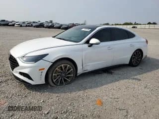 ✅ 2020 Hyundai Sonata Limited • VIN: 5NPEH4J21LH009495 • Лот: 71546785. Опубликован ранее на Copart с пробегом 56 486 миль. Бесплатный доступ к архиву аукционных продаж из США и подробный отчёт об истории автомобиля на DreamBid. Изображение 1.