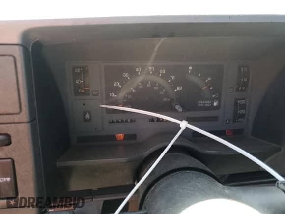 1992 Chevrolet S-10 EL X81 with VIN 1GCCT14Z6N8126262, listed as a Copart auction lot 76698474 with 307,767 mi miles and Non repairable. Bid and sale history available at DreamBid. Image 9.