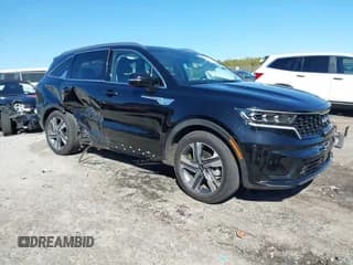 ✅ 2023 Kia Sorento SX Prestige • VIN: KNDRKDLG1P5193967 • Лот: 43454335. Опубликован ранее на IAAI с пробегом 40 386 миль. Бесплатный доступ к архиву аукционных продаж из США и подробный отчёт об истории автомобиля на DreamBid. Изображение 1.