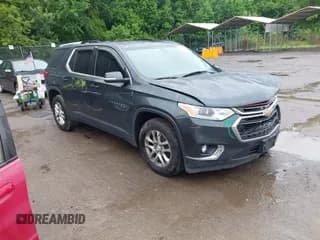 ✅ 2018 Chevrolet Traverse LT Cloth • VIN: 1GNEVGKW6JJ182906 • Lot: 42492054. Wystawiony na IAAI z przebiegiem 140 141 mil. Bezpłatny archiwum sprzedaży aukcyjnych z USA i szczegółowy raport historii pojazdu na DreamBid. Zdjęcie 1.