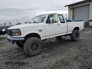 ✅ 1996 Ford F-150 • VIN: 1FTEX14N1TKA27844 • Lot: 92729265. Wystawiony na Copart z przebiegiem 118 130 mil. Bezpłatny archiwum sprzedaży aukcyjnych z USA i szczegółowy raport historii pojazdu na DreamBid. Zdjęcie 1.