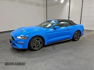 ✅ 2023 Ford Mustang EcoBoost Premium • VIN: 1FATP8UH7P5105693 • Lot: 94251385. Listed on Copart with 40,779 mi. Free auction sales archive from the USA and detailed vehicle history report at DreamBid. Image 1.