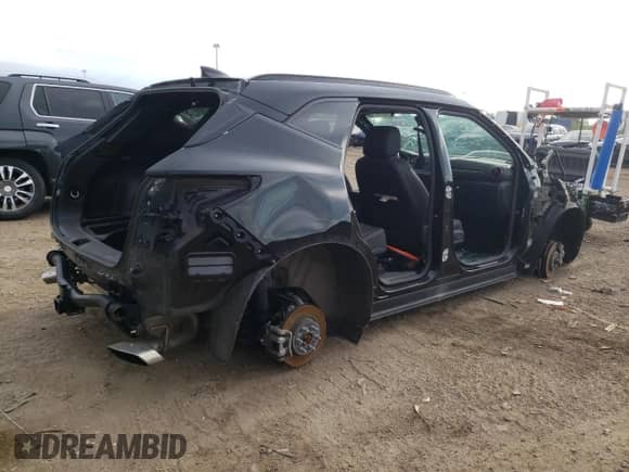 2021 Chevrolet Blazer RS z VIN 3GNKBKRS2MS515770, wystawiony jako Copart lot #58740134 z przebiegiem Nie podano mil oraz Szkoda całkowita • Salvage title. Historia ofert i sprzedaży dostępna na DreamBid. Obrazek 3.