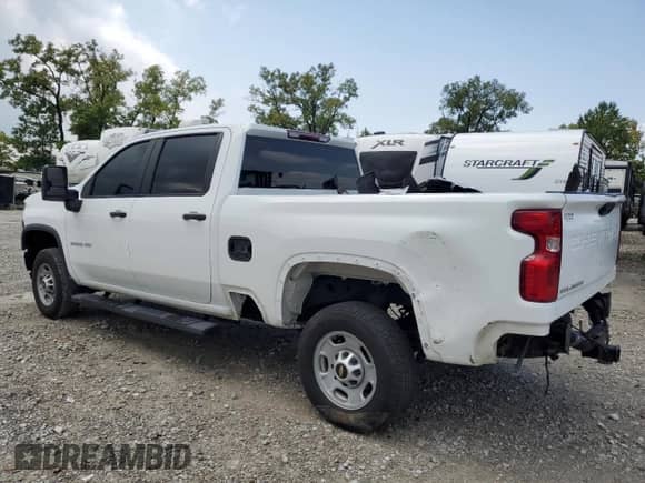 2021 Chevrolet Silverado 2500HD Work Truck с VIN 1GC1WLE76MF265289, выставлен на аукционе Copart как лот 70914135 с пробегом 87 905 миль миль и Списание • Salvage title. История ставок и продаж доступна на DreamBid. Изображение 2.