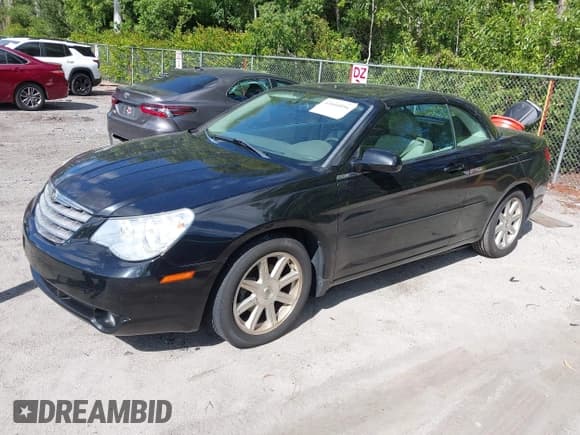 ✅ 2008 Chrysler Sebring Touring • VIN: 1C3LC55R68N274069 • Lot: 43604056. Listed on IAAI with 42,448 mi. Free auction sales archive from the USA and detailed vehicle history report at DreamBid. Image 2.