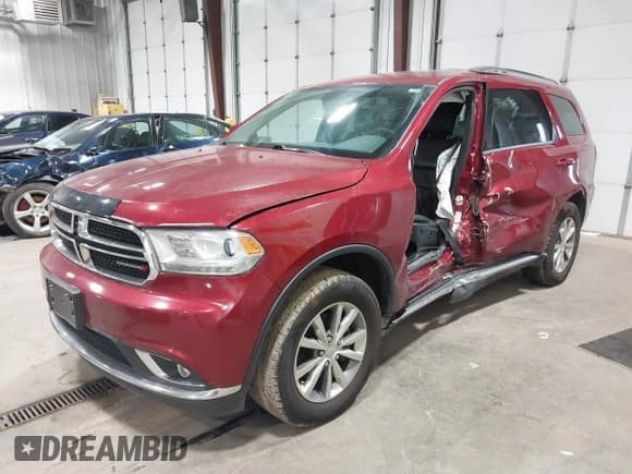 ✅ 2015 Dodge Durango Limited • VIN: 1C4RDJDG8FC133122 • Lot: 43588261. Listed on IAAI with 78,432 mi. Free auction sales archive from the USA and detailed vehicle history report at DreamBid. Image 2.
