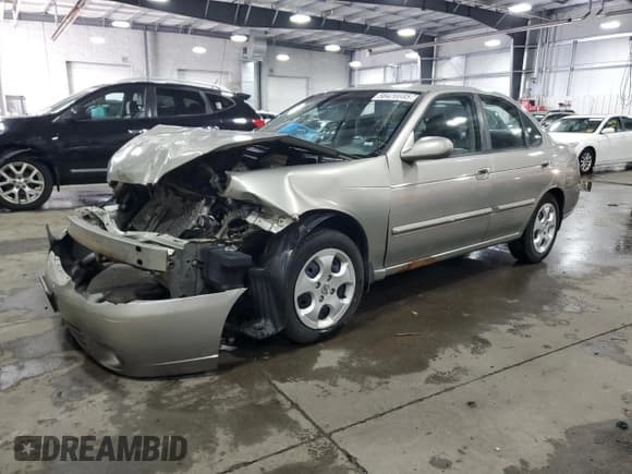 ✅ 2003 Nissan Sentra GXE • VIN: 3N1CB51D23L775285 • Лот: 58420885. Опубликован ранее на Copart с пробегом 93 352 миль. Бесплатный доступ к архиву аукционных продаж из США и подробный отчёт об истории автомобиля на DreamBid. Изображение 1.