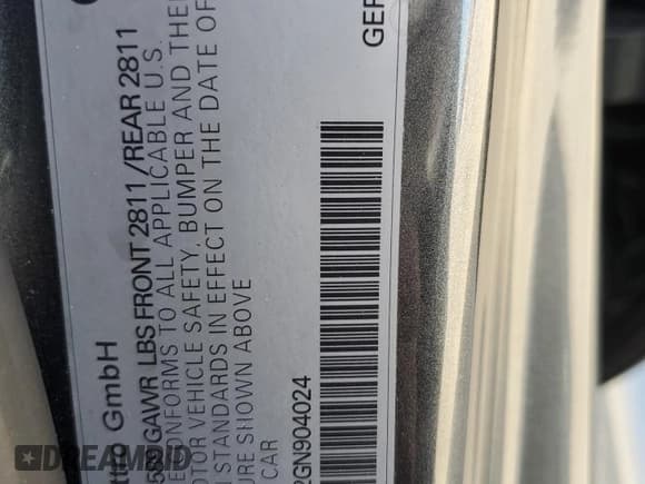 ✅ 2016 Audi RS 7 Prestige • VIN: WUAW2AFC2GN904024 • Lot: 75000924. Wystawiony na Copart z przebiegiem 51 434 mil. Bezpłatny archiwum sprzedaży aukcyjnych z USA i szczegółowy raport historii pojazdu na DreamBid. Zdjęcie 12.