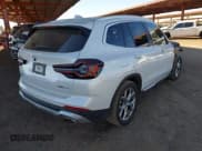 ✅ 2024 BMW X3 sDrive30i • VIN: 5UX43DP00R9V31549 • Lot: 43640768. Listed on IAAI with 45,633 mi. Free auction sales archive from the USA and detailed vehicle history report at DreamBid. Image 4.