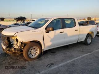 ✅ 2022 Chevrolet Silverado 1500 Work Truck • VIN: 1GCPAAEK2NZ529013 • Lot: 80118443. Wystawiony na Copart z przebiegiem 22 608 mil. Bezpłatny archiwum sprzedaży aukcyjnych z USA i szczegółowy raport historii pojazdu na DreamBid. Zdjęcie 1.