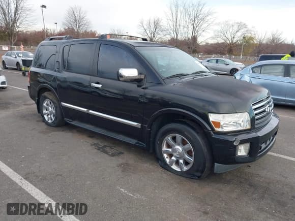 ✅ 2005 Infiniti QX56 • VIN: 5N3AA08C45N805089 • Лот: 40850036. Опубликован ранее на IAAI с пробегом 145 027 миль. Бесплатный доступ к архиву аукционных продаж из США и подробный отчёт об истории автомобиля на DreamBid. Изображение 1.