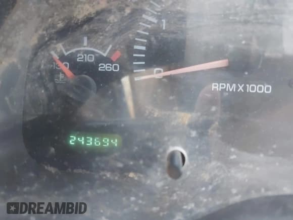 ✅ 2001 Dodge 1500 • VIN: 3B7HC13Z31M294454 • Lot: 42979699. Listed on IAAI with 243,694 mi. Free auction sales archive from the USA and detailed vehicle history report at DreamBid. Image 14.